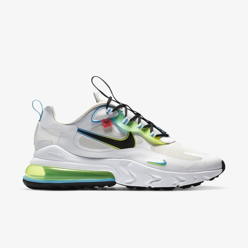 Nike air max 270 white and green best sale